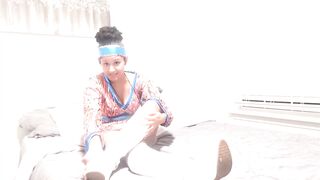 Calisa Bliss' Groovy '60s Feet Tease 4K POV Perfection Awaits!