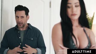 ADULT TIME - Breasty mother I'd like to fuck Jennifer White Thanks Her Roommate With Raw Vehement Riding & Doggy position