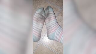 Fuzzy Sock Feet