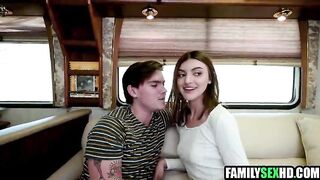 Sneaky Step Brother & Step Sister Sex On Vacation