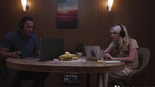 Delphine Films- Hot Blond Skye Blue Has EXPLOSIVE Makeup Sex With Her Spouse