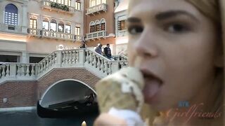 Alina West takes the creampie is 'coz this babe's freaky