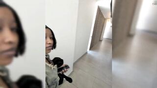Shy Angel Gets Convinced at Airport to Go Home with Stranger to Suck and Screw