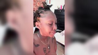 Black Suck Sextoy Blow job