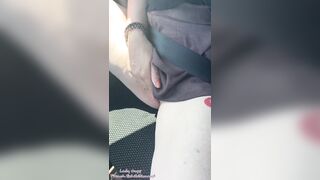 Wife Floozy Woman Fountain in Car