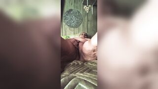 Rubbing Her Love button Made Her Snatch Spit