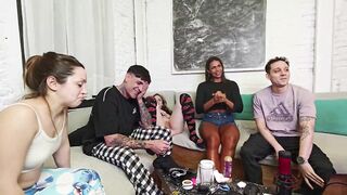 Argentinian fuckfest! three whores, three hard schlongs!