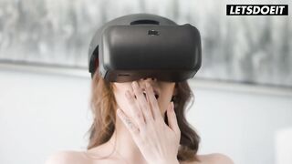 Lesbo Vagina Eating and Sextoy Banging... Curvy Black and Tiny Brunette hair Grind Until They're Leaking Vagina Juice