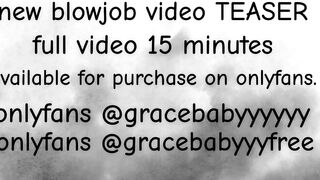 GRACEBABY oral pleasure teaser
