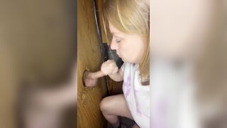 Gloryhole amateur