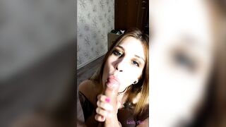 The doxy sucked anything to the final drop