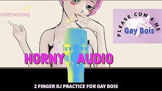 AUDIO MERELY - Concupiscent YouTube teen teaches u how to give a head audio course