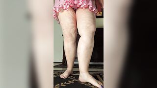 Even if U Are Caught Watching Clips of My Large Obese Butt and Wanking, I Don’t Care, Still Intend to Show U This Obese Vagina
