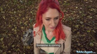 Public Agent - Public Oral sex leads to excellent 3some in my room
