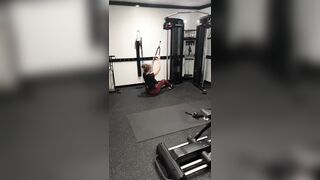 Quick Sneaky Gym Screw! BBC Works Out Lascivious mother I'd like to fuck