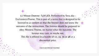 Femdom JOI 07of12