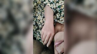 Aunt Adopts Sucking Neighbour's Cock
