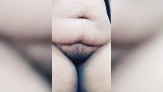 Yeah closeup of a hirsute chubby ebony cunt being fingered