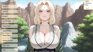 Anime Hustle - Banging Naruto's Tsunade's Constricted Booty