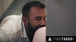 PURE TABOO Resentful Dude Locks Stepbrother Outside & Sneaks In To Screw His Stuck Wife Maddie Wren