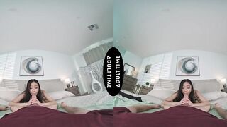 UP CLOSE VR - POV Hawt Playgirl Jade Kimiko Struggles Taking Your BIGGEST Ramrod! SHAKING CLIMAX + SPUNK FOUNTAIN