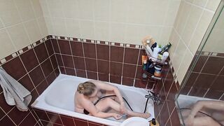 My Obese Wife’s Shower Routine - Shaving & Feeling New