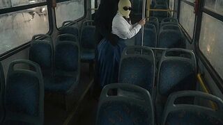 Small Schoolgirl Crammed by Masked Chap in Bedroom