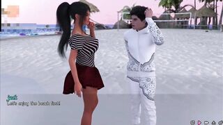 Pure love #two: Lily gave Jack a hand job and drank the cum