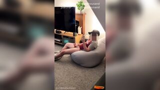 Straight roommate busted!