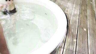 Changed into a spittoon - SPA bondage - LEZDOM