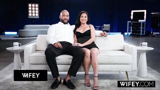 The cumslut, wicked side of me just comes out. Kitana is normally a reserve, introverted wife. But get her in the bedroom and a entire different hotwife side emerges. Who knows how shell act with our cameras filming and her spouse watching...