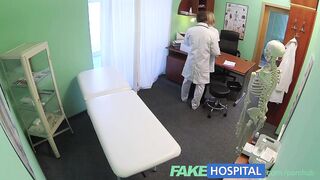 FakeHospital Wicked blond nurse gets doctors full attention