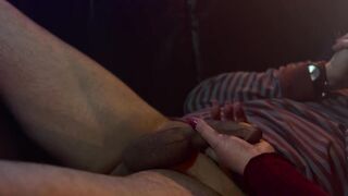 Consummate Tugjob Jizz flow