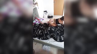 My lover makes a movie scene me.