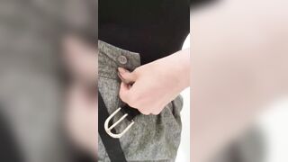 POV: Masturbating in the Washroom at Work