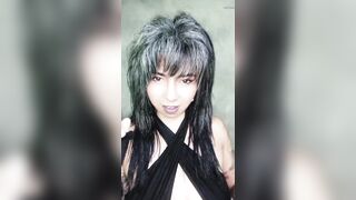 Carnal Ebony Costume Smoke Tease - Topless Seduction