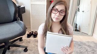 Thick Brunette hair Stepsister Need Aid With Art Class : Violet Dawn : Bawdy Tale : Danny Filth