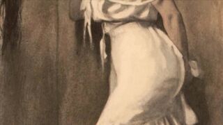 retro flogging drawings