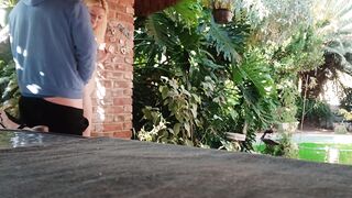 Having Joy in the Garden Blonde Suking Wang