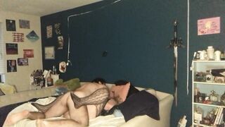 Real Pair Have Loving, Romantic Sex - Multiple Real Orgasms - Feet