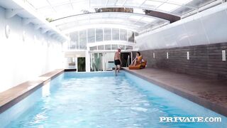 INTIMATE com - Super Fuckable Leana Lace Takes A Loving Load On Her Cute Mug