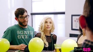 Secret family threeway on st. patrick's day