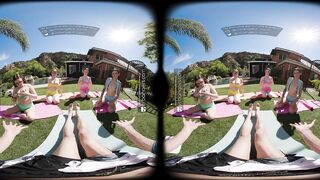 VR Bangers Super Hawt Sex With 4 Hawt Schoolgirls VR Porn