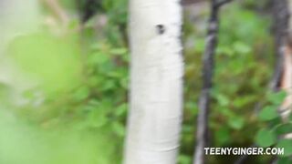 Youtuber Catches Redhead Masturbating in the Woods