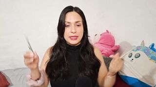 ASMR Roleplay YOUR GIRLFRIEND cuts your hair