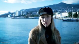 Outdoors Smokin' with Beaty Russian Angel 1