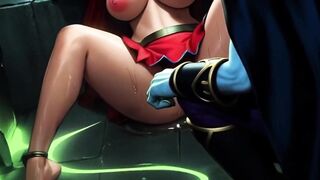 Supergirl Gets Probed and Licked During a Space Adventure