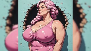 Curvy Sweethearts Swimsuit Art