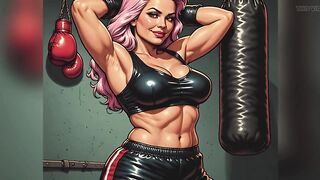 Non-bare Fit Chicks Art