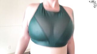Bouncing My Melons in Sports Bras
